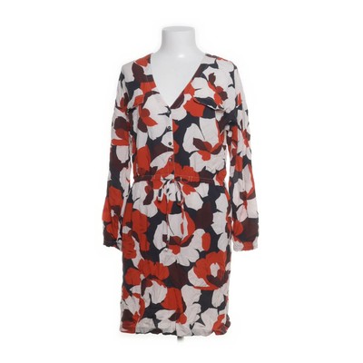 Bensimon, Blusenkleid, Größe: 38, Schwarz/Weiß/Blau, Blumen, Damen #BKY
