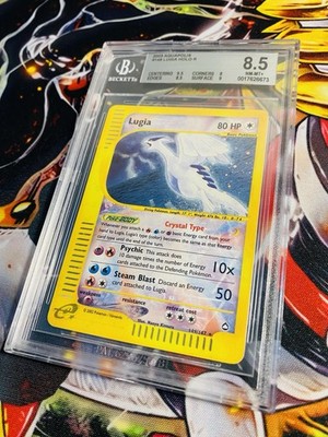Lugia Crystal 🧨#149/147 Aquapolis 💧Holo ENG🇬🇧 BGS 8,5 strong