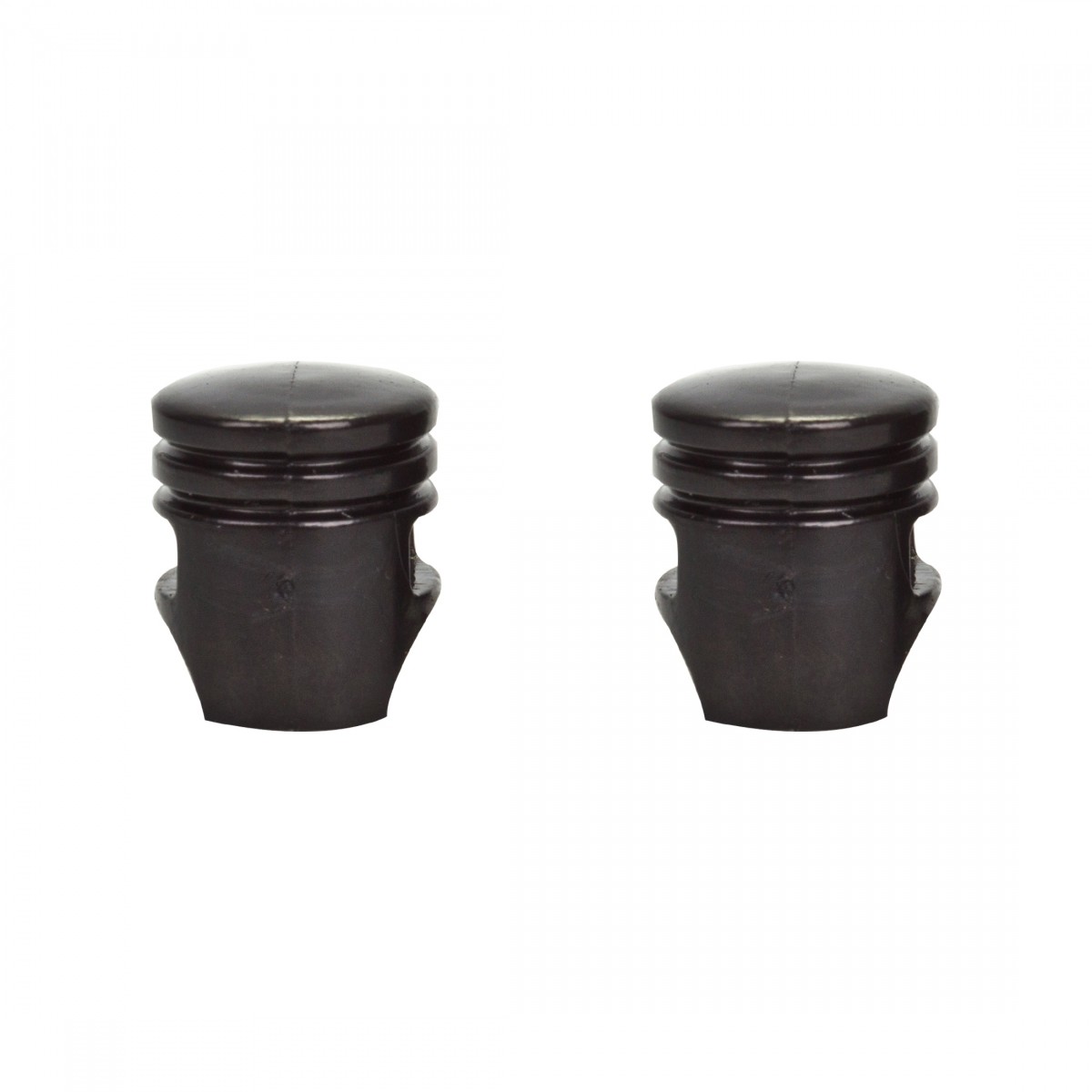 Колпачки клапанов Trik Topz Piston Black Schrader - Прочные и стильные аксессуары для велосипеда 2890₽