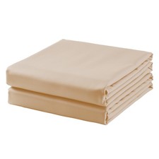 2-Pack Cotton Twin Flat Sheet Only, 600 Thread Count 100 Egyptian Cotton Top...