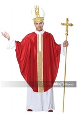 Gold Pope Holy Cross Divine Staff - 66" - Bishop - Costume Accessory Prop