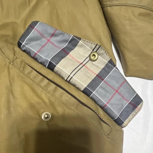 Barbour Lightweight Prestbury Waxed Cotton Jacket Men’s M Brown MWX1466SN31 image 9
