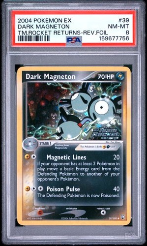 Dark Magneton graded PSA 8 for sale on eBay