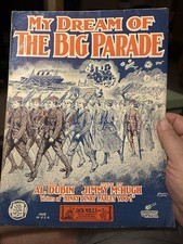 1926 WW1 sheet music MY DREAM OF THE BIG PARADE by Al Dubin