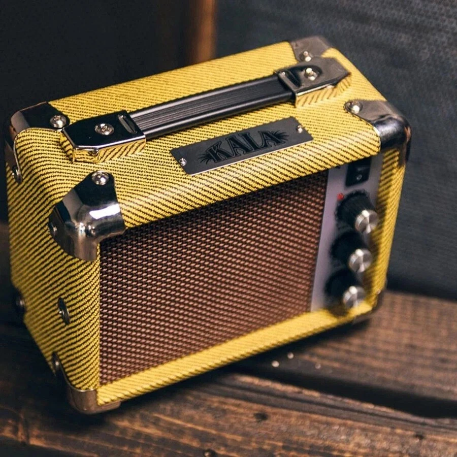 Kala AMP-TWD-5U Tweed Mini 5W Vintage-style Ukulele Amplifier Amp w/ Aux Input - Image 2 of 2