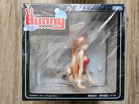 Set  Sega Neon Genesis Asuka Langley In Bunny Girl & Dealer Bunny Girl Figures