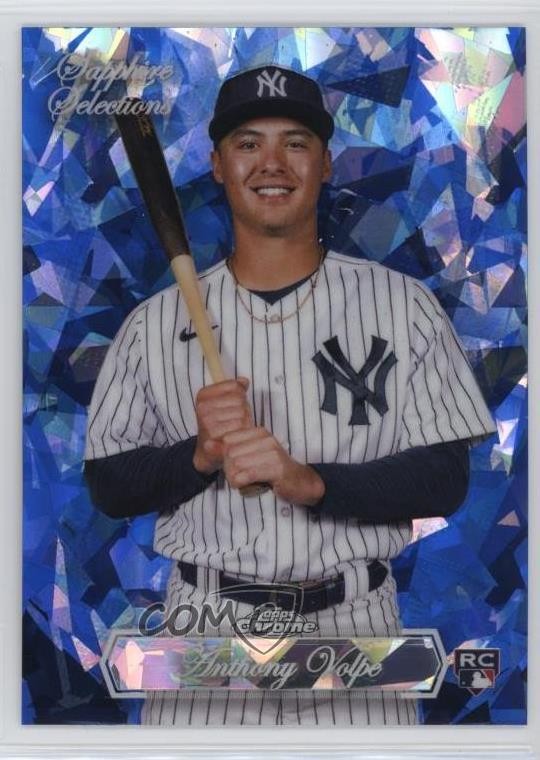 2023 Topps Chrome Sapphire Edition Selections Anthony Volpe #SS-5 Rookie RC 08k5