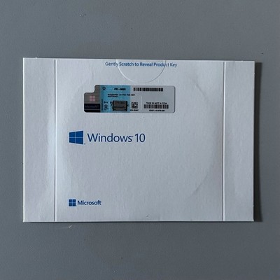 Microsoft Windows 10 Pro OEM Product Key Card / Original Hülle