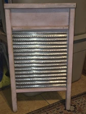 VINTAGE  Hand Washing Board 22.5"  Washboard 