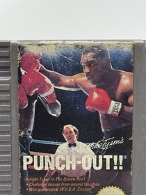 Mike Tyson's Punch-Out Nintendo Entertainment System NES Authentic Cleaned Pins