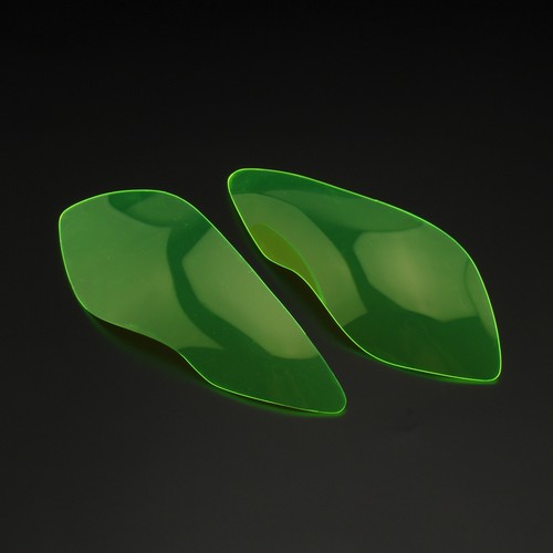 Protezione Dell'Obiettivo Faro Verde Per Kawasaki Zx 636R Zx-6R Zx 6R 2009-18 T9 - Foto 2 di 11