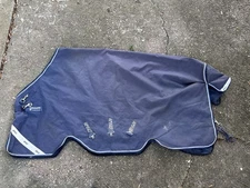 Horseware Ireland Rhino Plus 0g Horse Turnout, Navy ,Classic Blue, Size 72