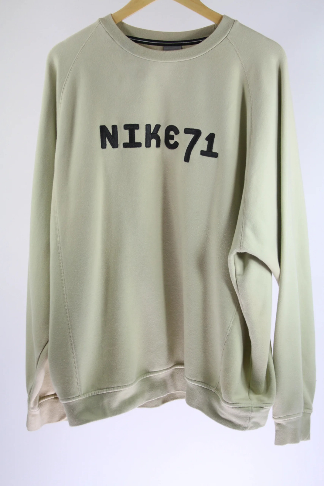 OFF WHITE X NIKE Maglione Nike 71 vintage bianco sporco L