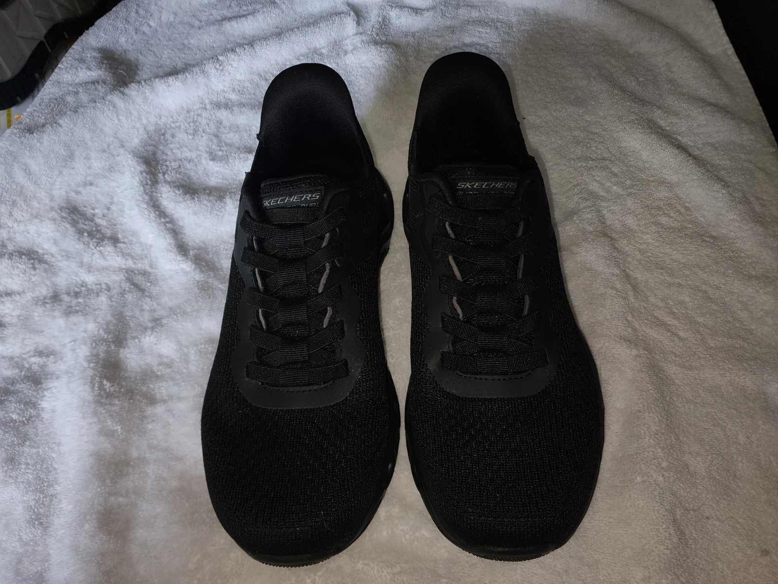 Mens SKECHERS Swift Fit Shoes Size 8 255047/BLK