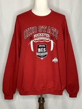 Ohio State University Sweatshirt Mens XL NCAA Buckeyes BCS National Championship