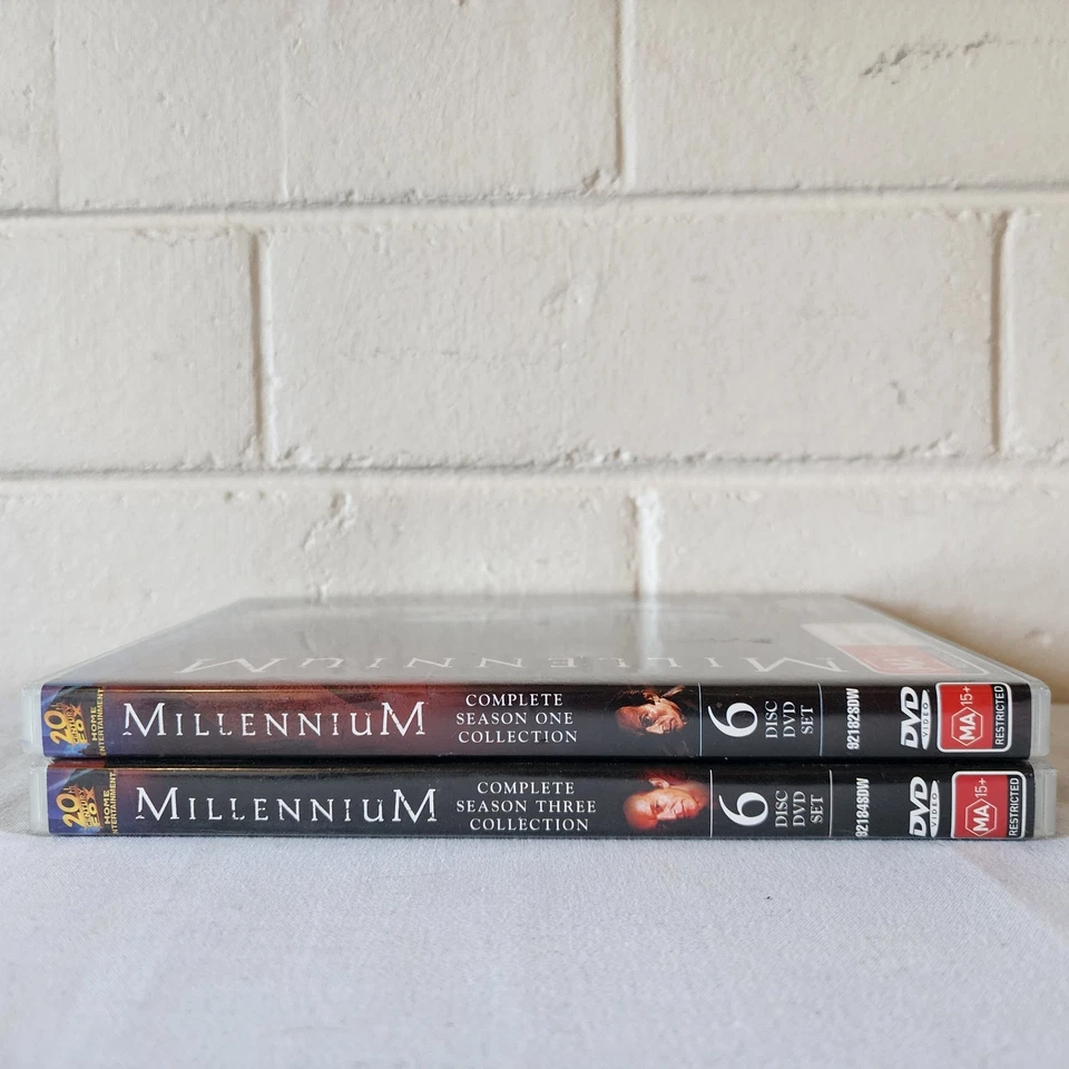 Millennium: The Complete Season 1 + 3 DVD 12-Disc Set 1997 Región 4 PAL Foto 3 de 4