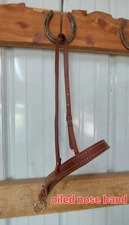 New horse tack tie down nose band  trail barrel roping western bridle