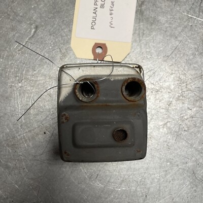 OEM GOOD USED POULAN PRO BVM 200FE BLOWER MUFFLER ASSEMBLY