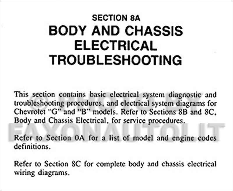 1983 Chevy Monte Carlo El Camino Electrical Troubleshooting Manual