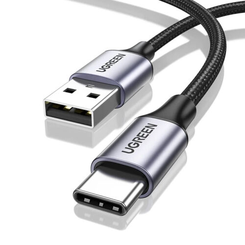 Ugreen USB C Fast Charger Cable Braided 18W 3A Charging 0.25m 0.5m 1m 1.5m 2m 3m - Picture 11 of 12