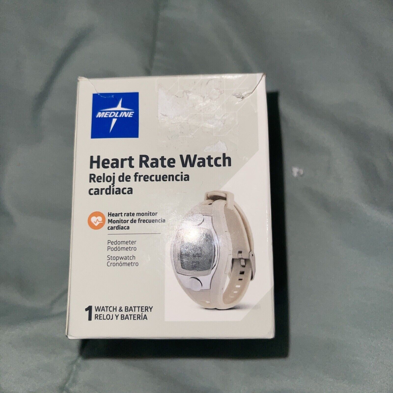 Pedometer Medline 30m Watch Manual Medline Heart Rate And