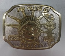 100 Years of Liberty 1886-1986 Belt Buckle.
