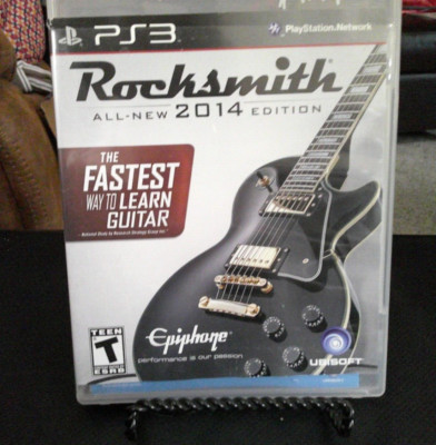 Rocksmith -- 2014 Edition (Sony PlayStation 3, 2013) - Cable Not Included