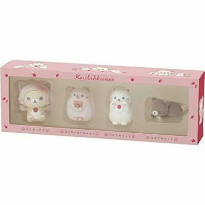 【バラ売り不可】rayan アソートボックス Rilakkuma Korilakkuma and Strawberry Cat Nyan Nyan Figure Set | eBay