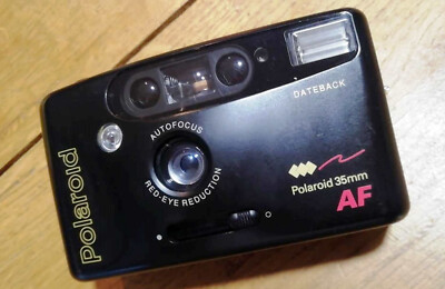 Appareil Photo Compact Polaroid AF 35mm - Années 90, 100% Fonctionnel, Avec Housse, Occasion