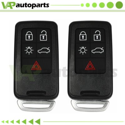2 For Volvo XC70 S80 2008-2012 2013-2016 Smart Remote Key Shell