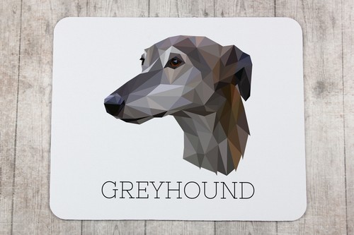 Windhond geometrische onderlegger Art-Dog - Afbeelding 3 van 4