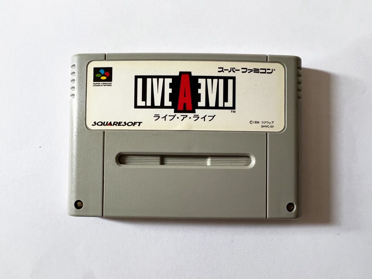 Live A Live (SNES) Super Nintendo Game by Square