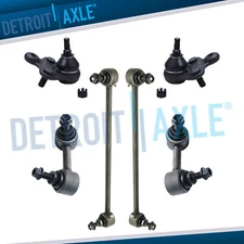Front Rear Sway Bar Links Lower Ball Joint for 2012 - 2015 Acura ILX Honda Civic