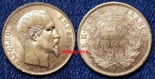 FRANCIA anno 1860 a Parigi. 20 franchi oro Napoleone III. Peso 6,45 gr. EBC B...