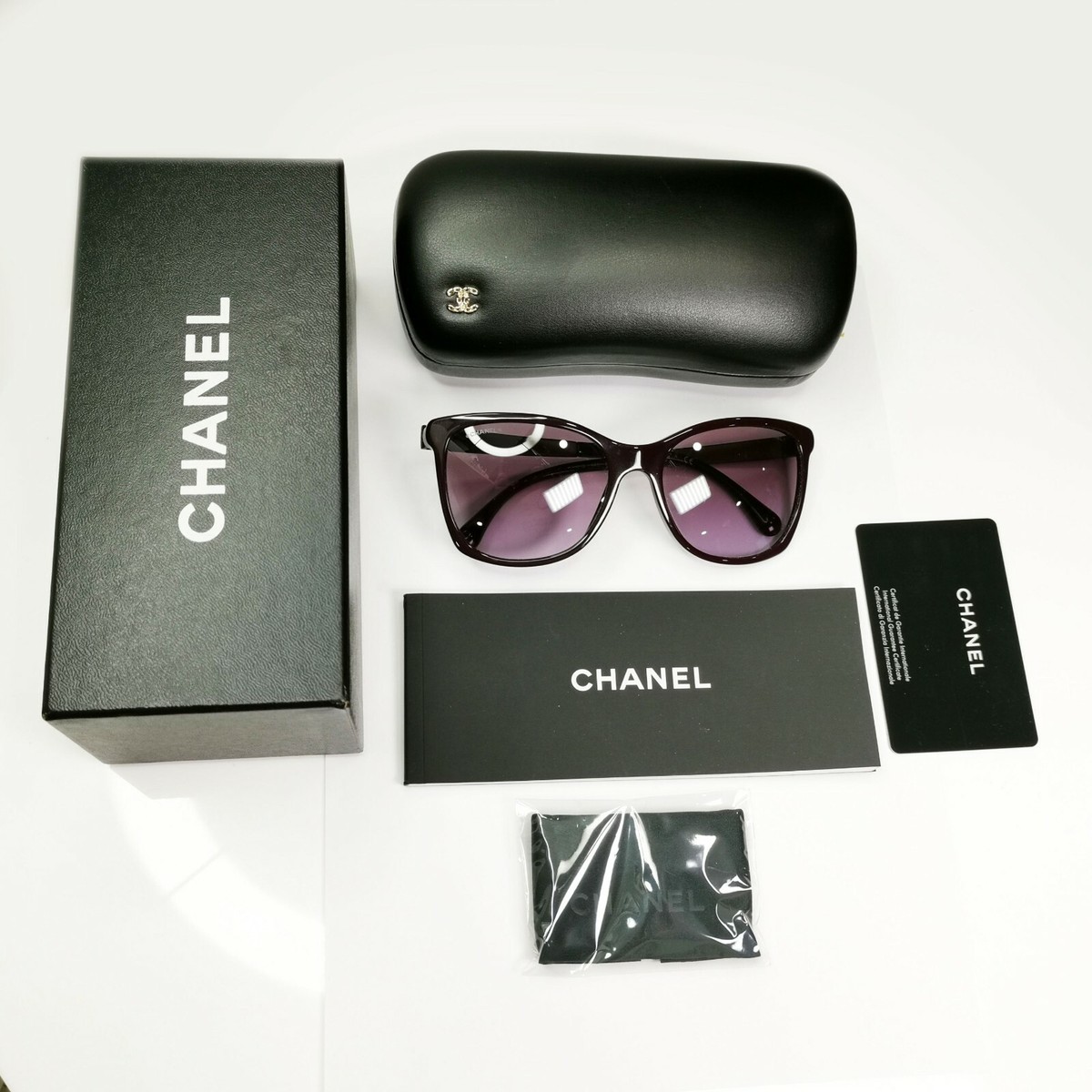 シャネルサングラス5348 CHANEL - sunglasses - CH 5348 C1426/S2 - Black frame - Blue