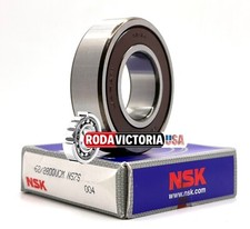 NSK JAPAN 62/28DDU CM BALL BEARING, RUBBER SEALED 28x58x16mm 62/28-2RS.