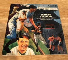 YANKEE STADIUM THE SOUNDS OF A HALF CENTURY MEL ALLEN LP 33 1/3 RPM RECORD