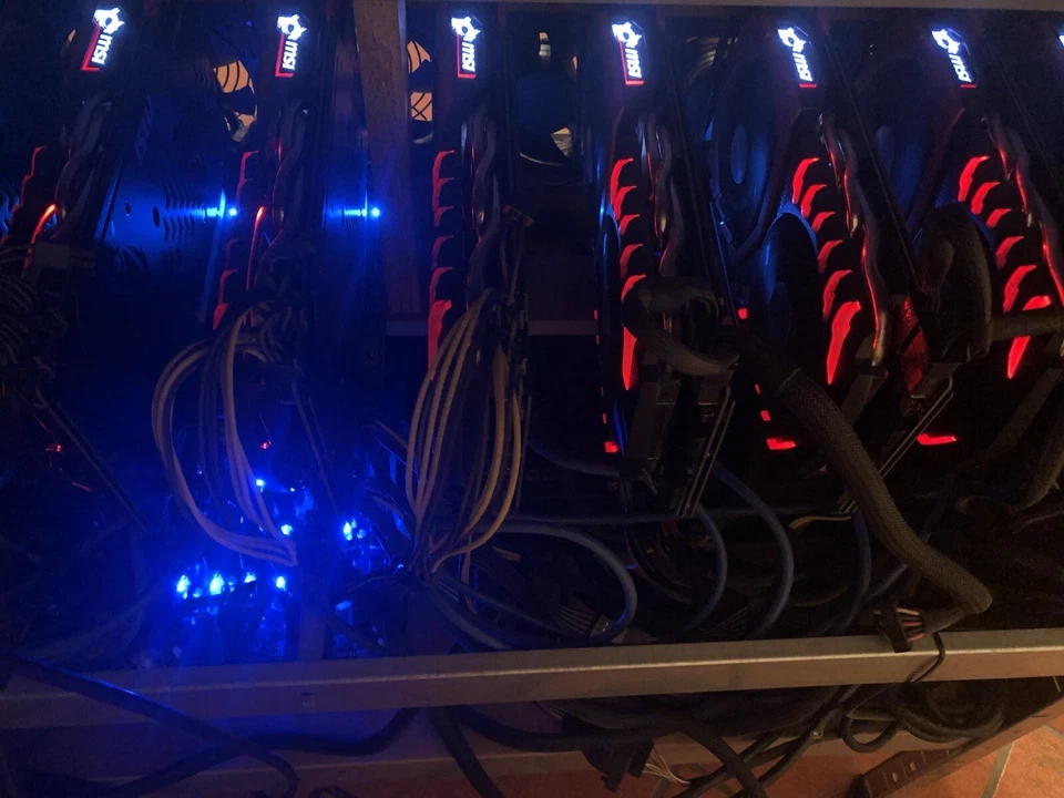 Rig Mining Ethereum 330 mhs - Immagine 2 di 3