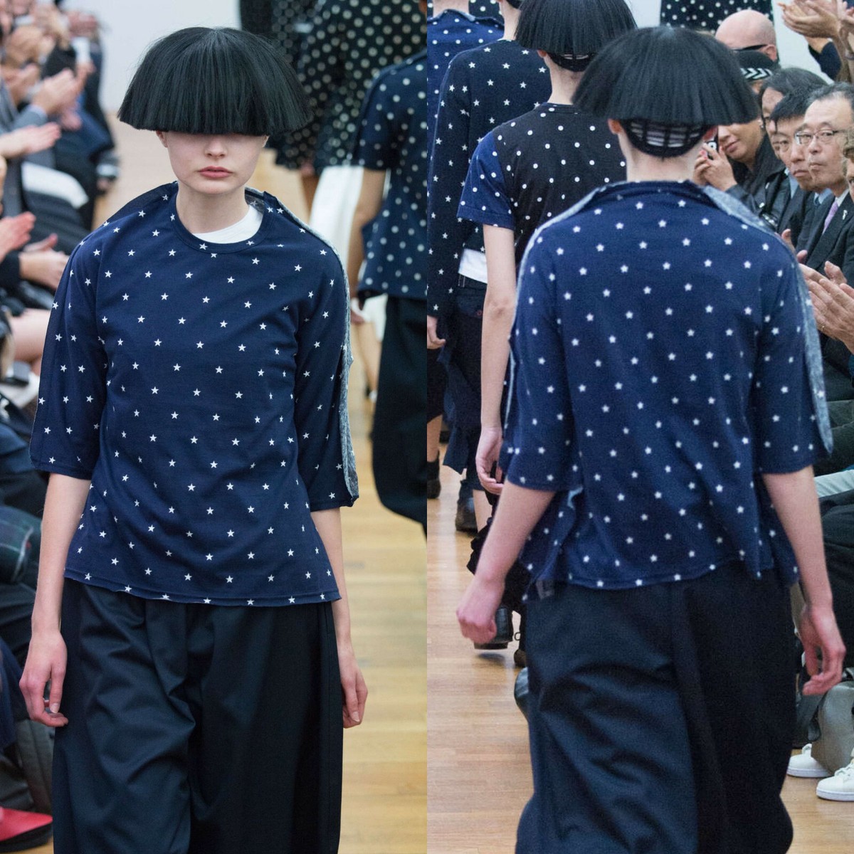 【COMME des GARCONS　HOMMEDEUX】 XS AD2014 322691-42095-COMME-DES-GARCONS