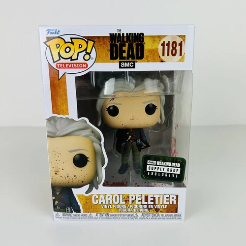 Funko Pop AMC The Walking Dead CAROL PELeTIER 1181 Supply Drop Exclusive