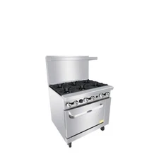 Atosa AGR-6B-LP 36″ Gas Range 6 BURNERS OVEN PROPANE
