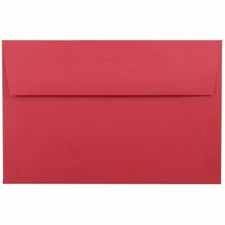  A9 Invitation Envelopes | 5 3/4" x 8 3/4"| | 60lb. Text | 50 Qty Holiday Red