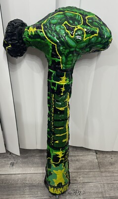 Vintage Marvel 2003 Incredible Hulk Inflatable Blow Up Hammer Fair Prize NEW
