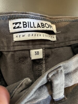 Billabong New Order Stretch Pants Grey 30