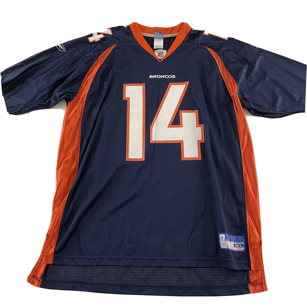 Brian Griese #14 Denver Broncos Reebok NFL Football Jersey Men's XL Blue