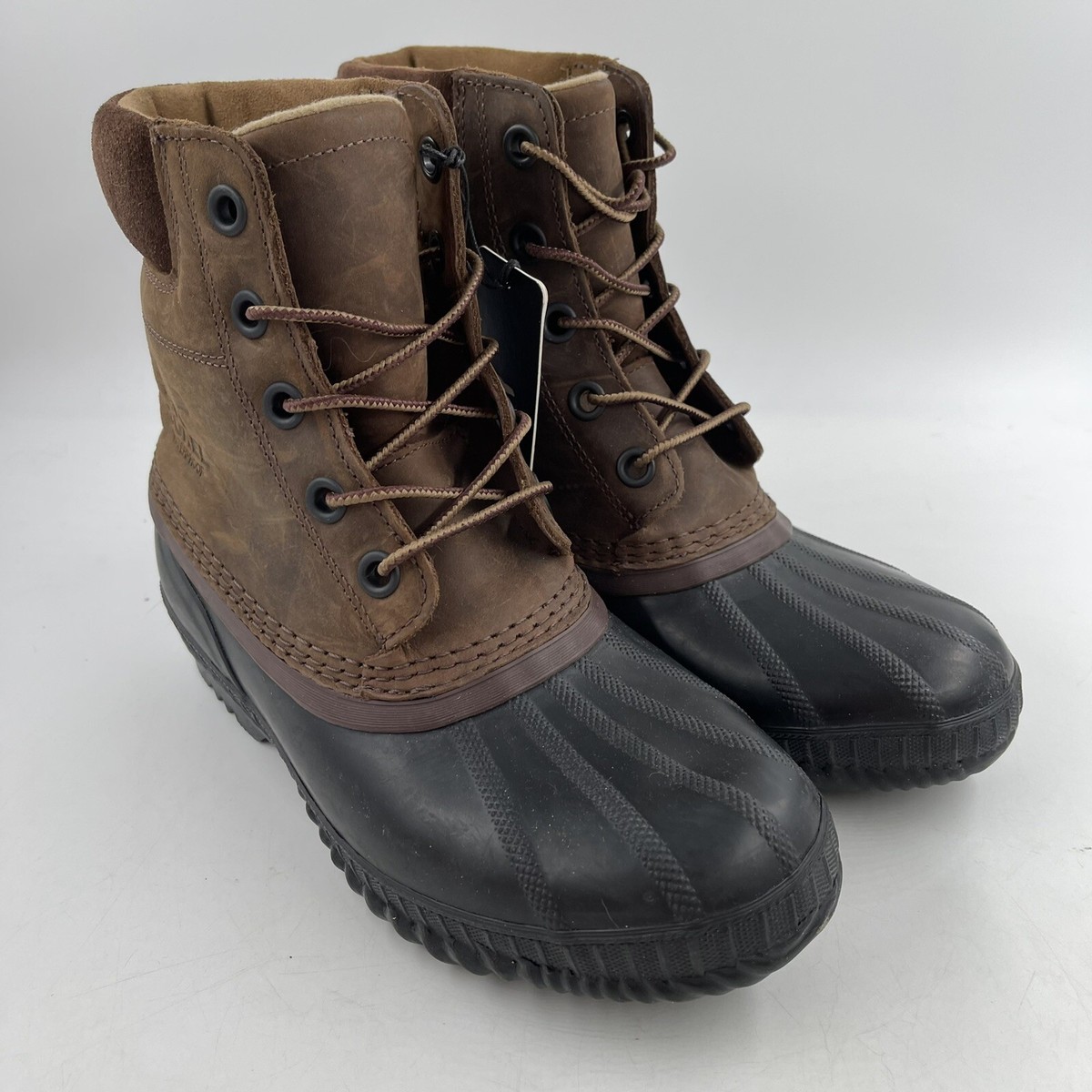 NWT! Sorel Mens Cheyanne II Lace Up Waterproof Duck Boots  display picture 2