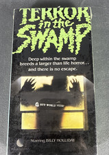 Terror In The Swamp VHS New World Video 80  s Sci-Fi Horror SEALED 1984 READ