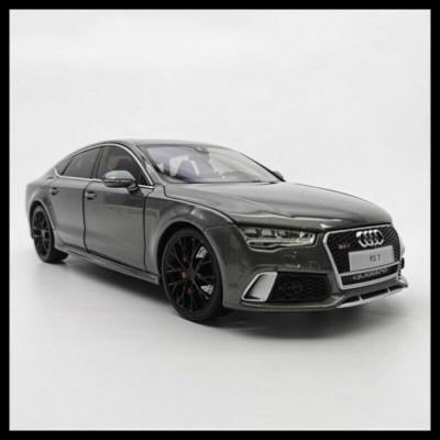 Kengfai Maßstab 1:18 Audi RS7 4.0T Sportback 2016 Druckguss-Automodell für Grau