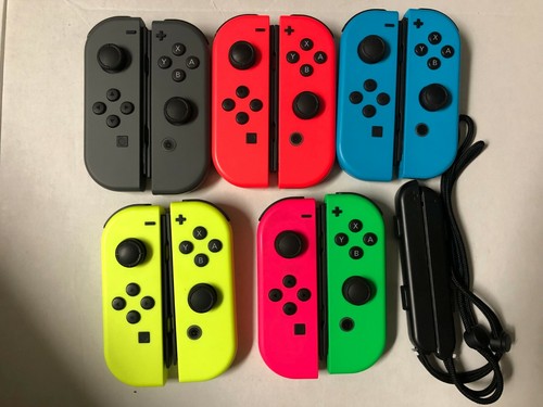 Nintendo Switch Joy Con Controller Left + Right Various Colors-Pro ...