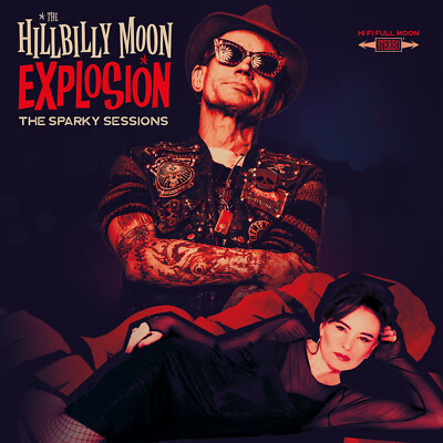 Hillbilly Moon Explosion 'The Sparky Sessions' RED vinyl LP